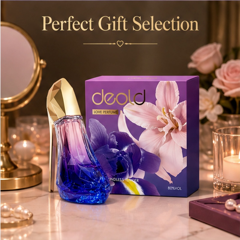 Perfume Fragrance Blue - Perfume feminino com design de salto