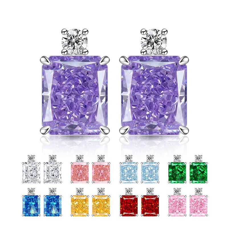 Perfume Fine Fragrance - Brincos Elegantes de Prata 925 com