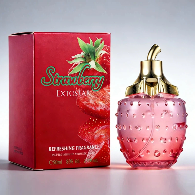 Perfume Jasmine Fragrance - Perfume Feminino de Morango com Notas