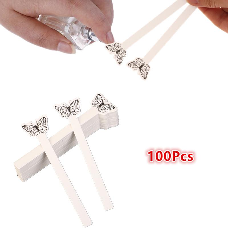 100 Peças de Papel Testador Cr - Fragrance-Oils Perfume avaliação e preço