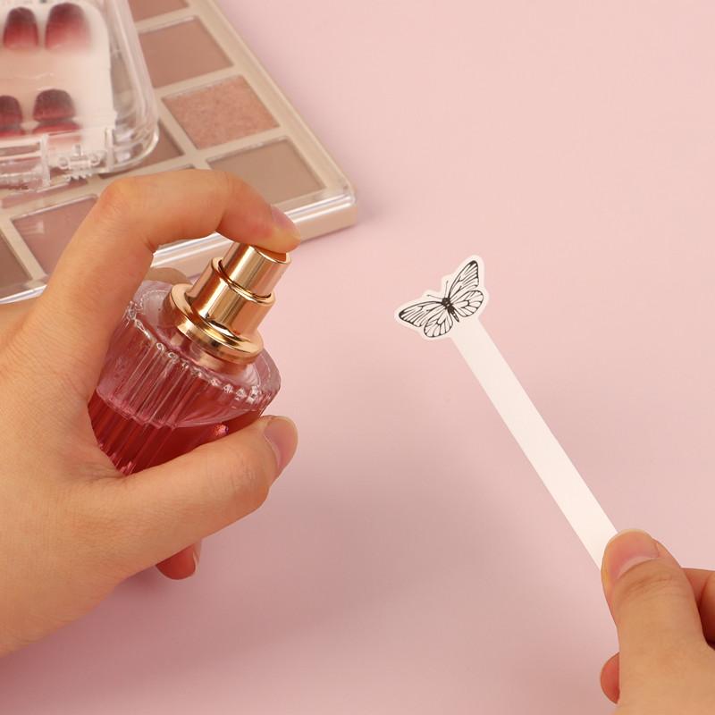 100 Peças de Papel Testador Cr - Fragrance-Oils Perfume avaliação e preço