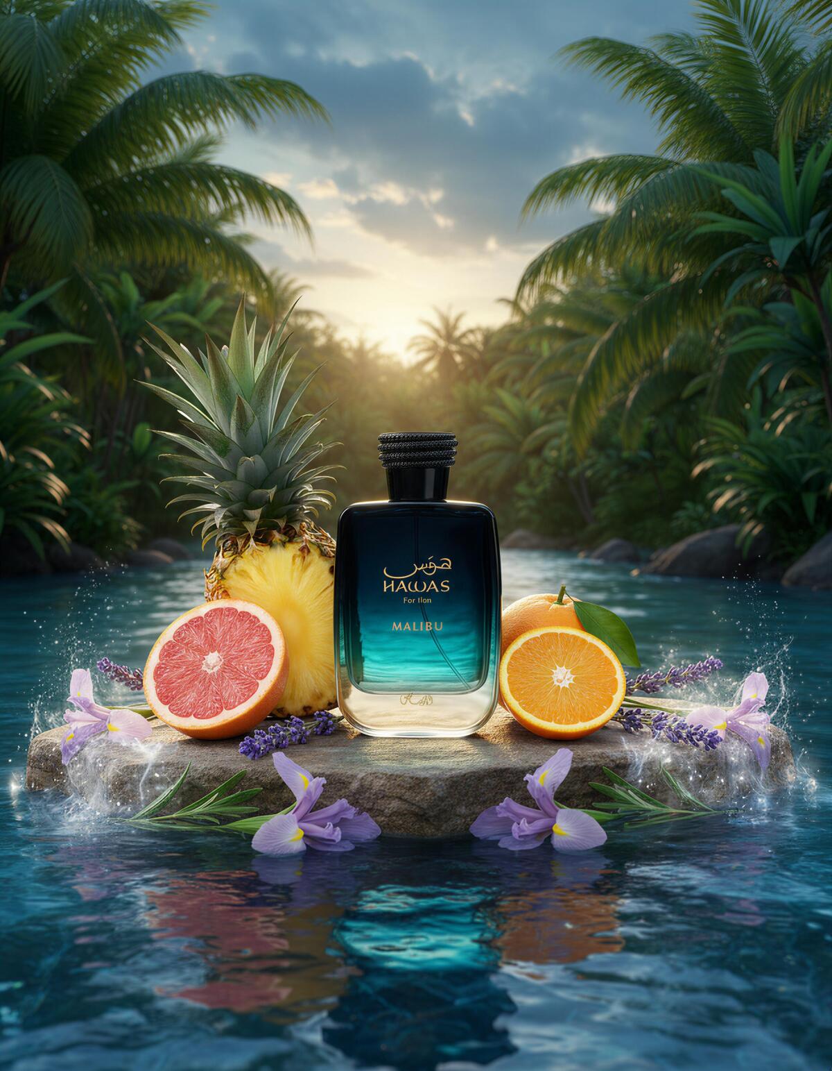 Rasasi Hawas Malibu Para Ele E - Perfume Fine Fragrance avaliação e preço