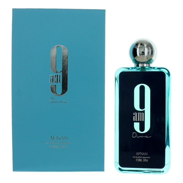 Afnan 9AM Dive EDP Spray 100ml - Perfume Fragrance Blue avaliação e preço