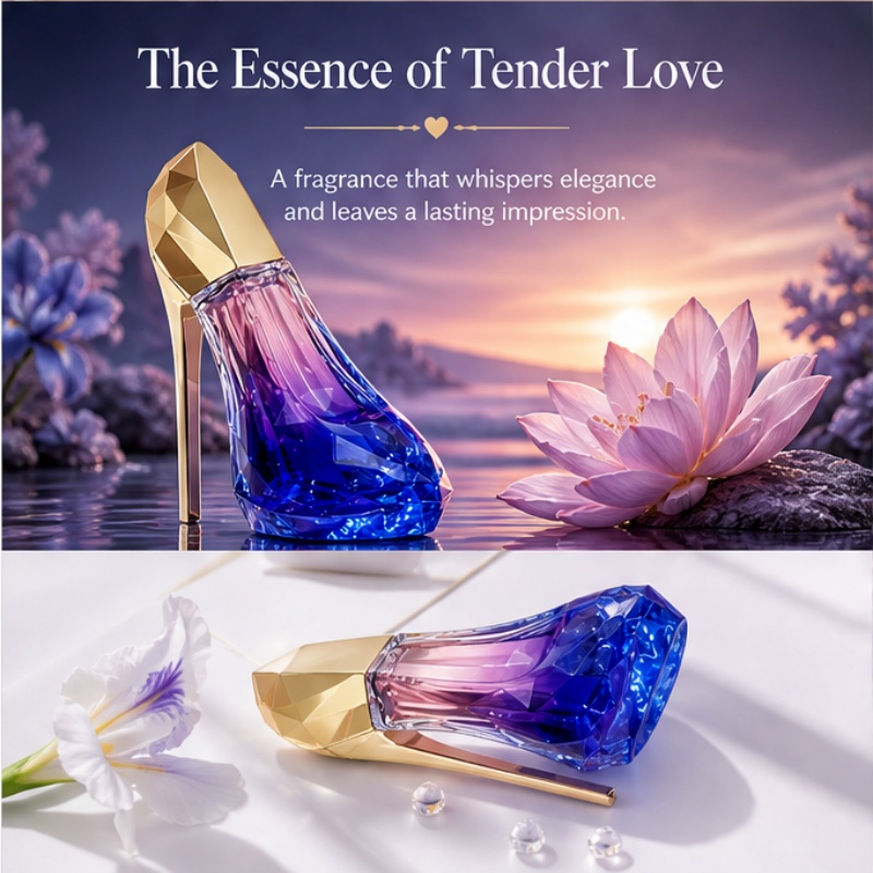 Perfume feminino com design de - Perfume Fragrance Blue avaliação e preço