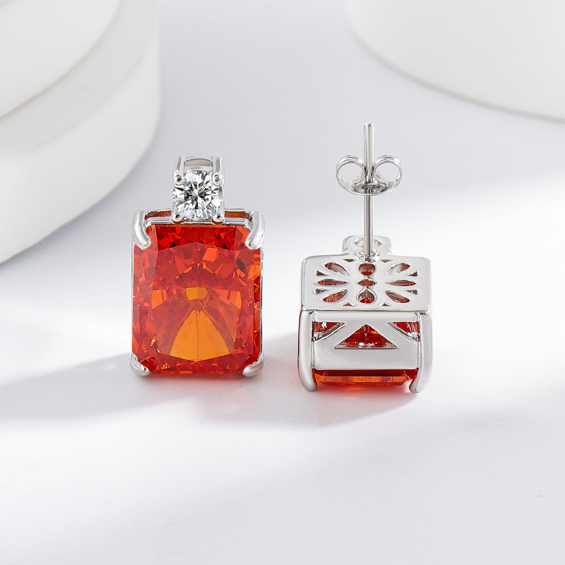 Brincos Elegantes de Prata 925 - Perfume Fine Fragrance avaliação e preço