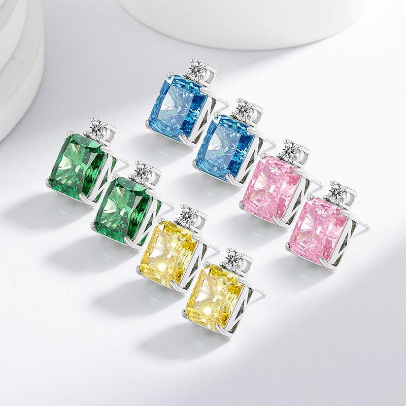 Brincos Elegantes de Prata 925 - Perfume Fine Fragrance avaliação e preço