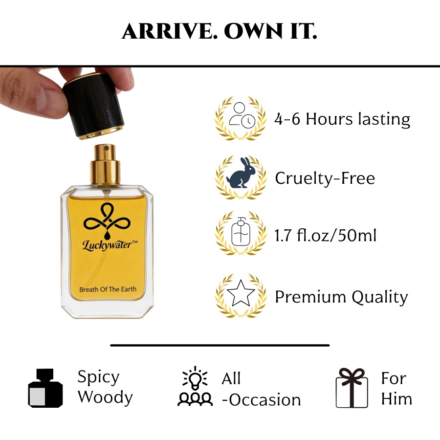 Colônia Masculina Premium de L - Perfume Alcohol Fragrance avaliação e preço
