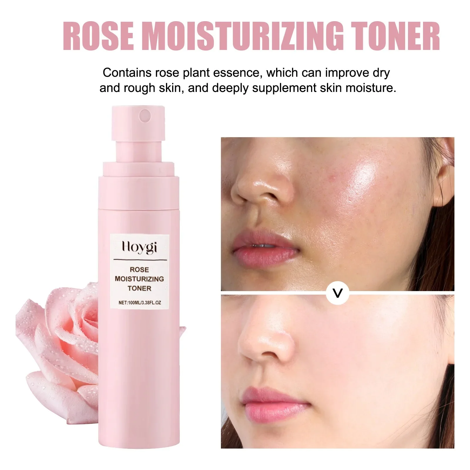 Spray Facial de Água de Rosas, - Rose Water Spray avaliação e preço