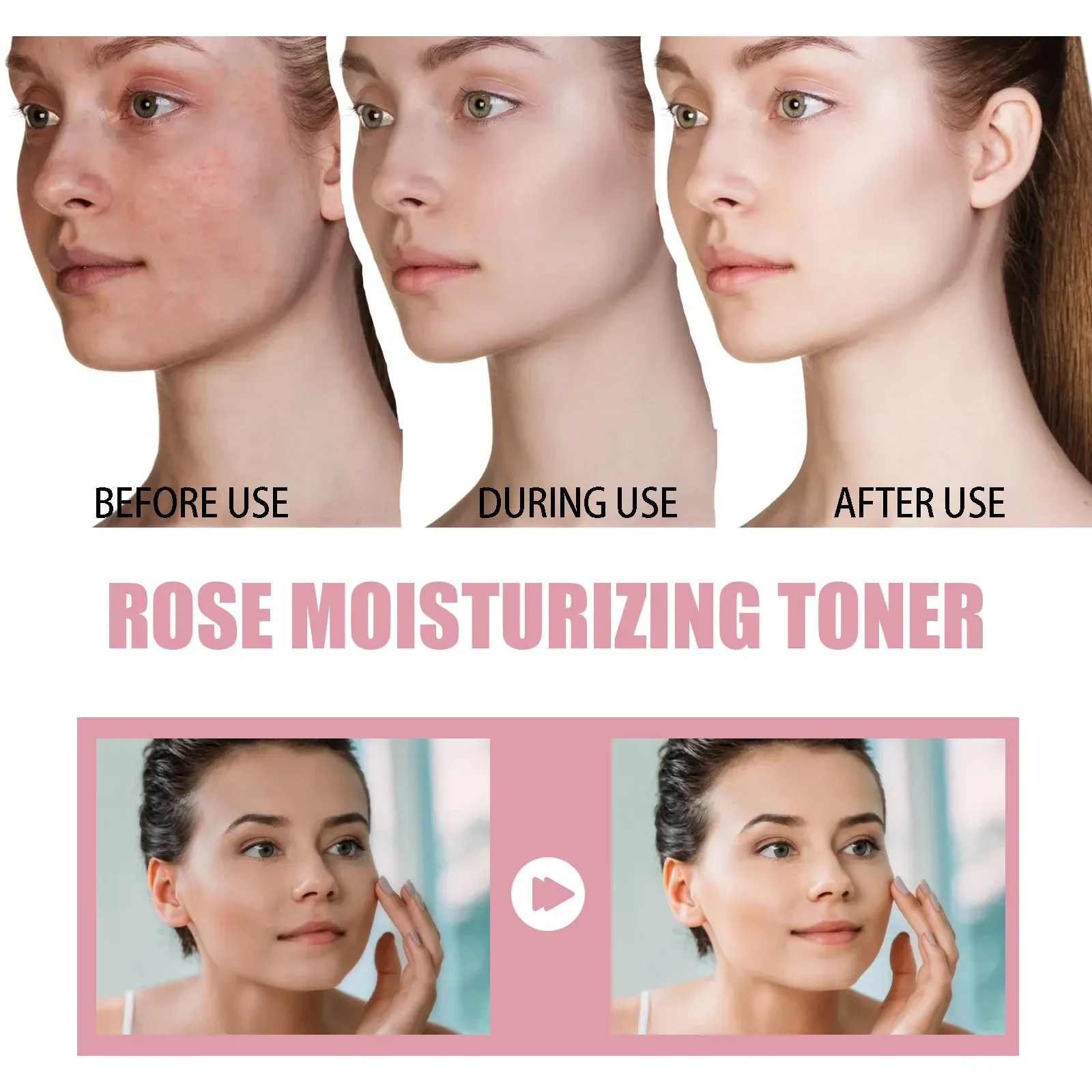 Spray Facial de Água de Rosas, - Rose Water Spray avaliação e preço