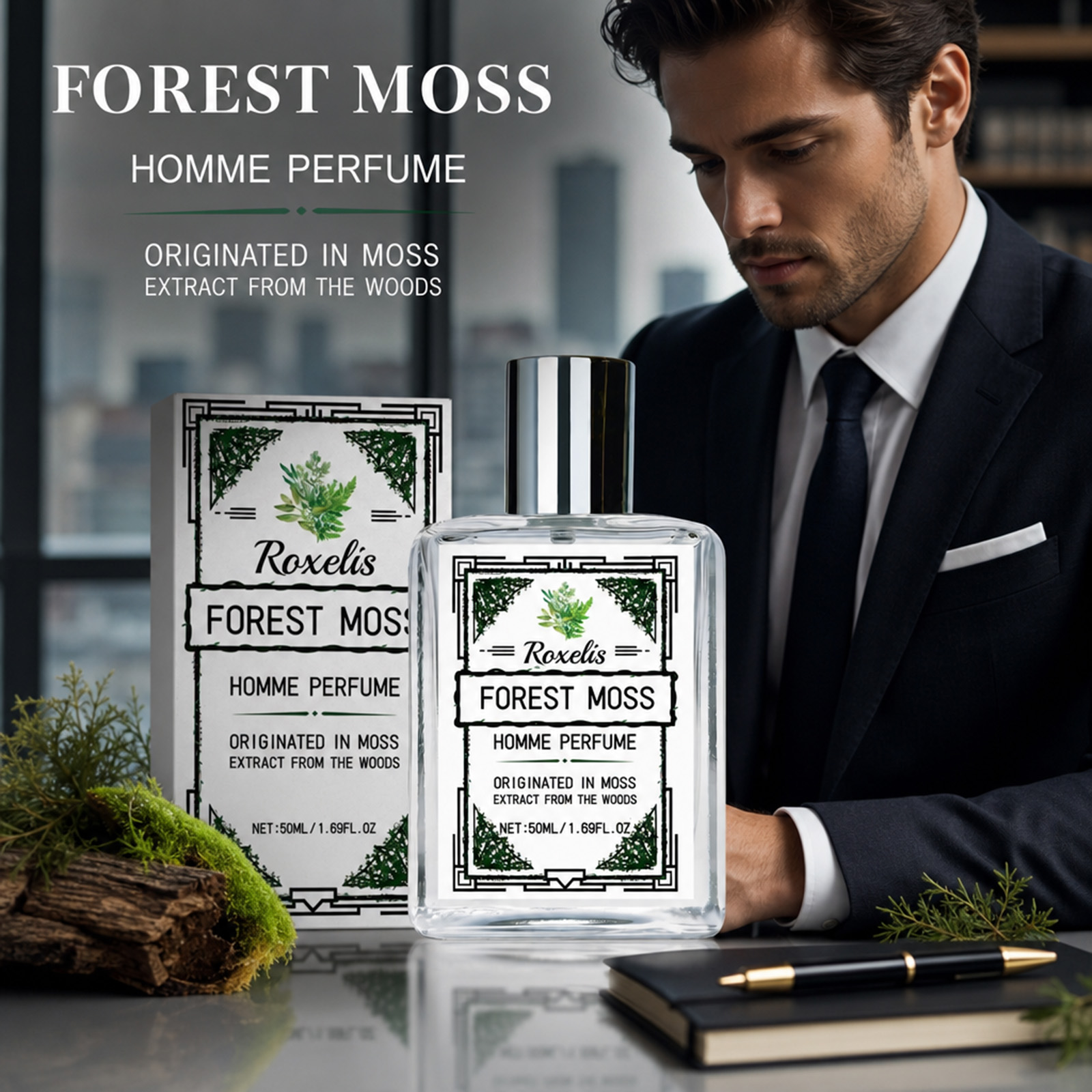 Perfume com Aroma de Floresta  - Perfume Alcohol Fragrance avaliação e preço